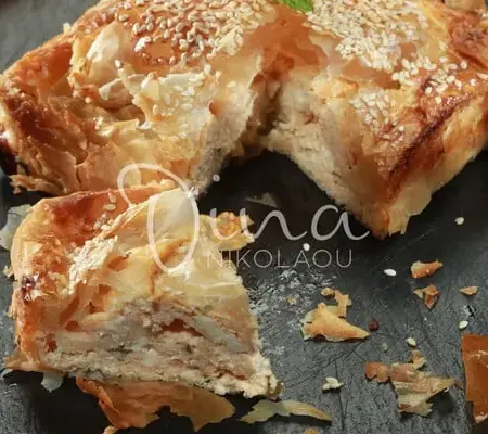 Τυρόπιτα ελαφριά με κατίκι