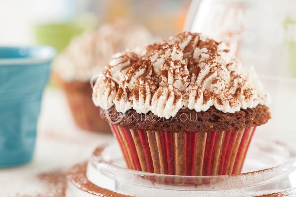 Cupcakes τιραμισού