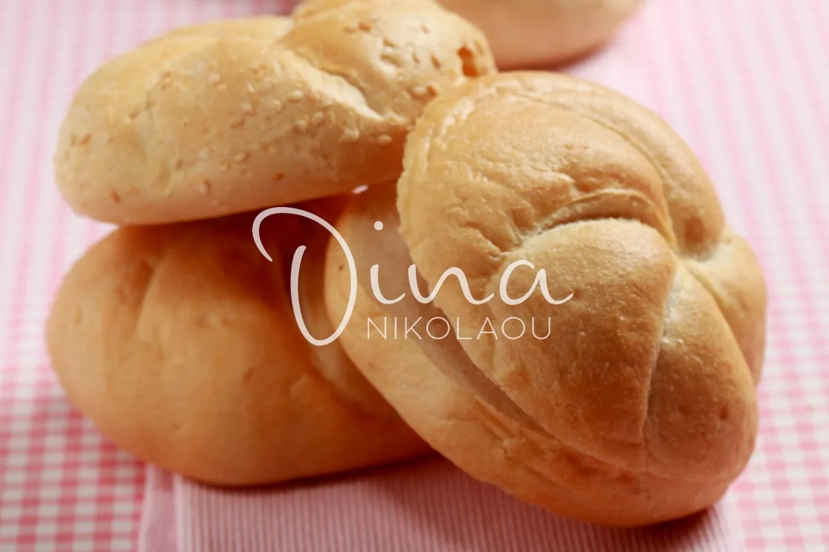 Ψωμάκια για burger και σάντουιτς