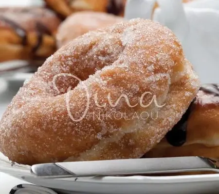 Ντόνατς σπιτικά (donuts)