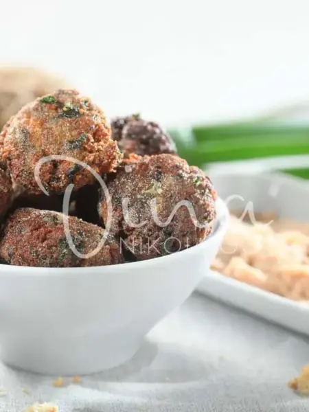 boulettes de tarama croustillantes au citron