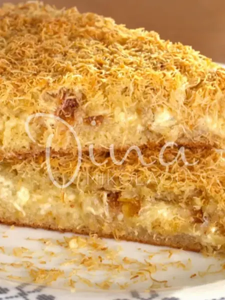 Τυρόπιτα με φύλλο κανταΐφι και σύκα