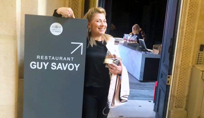 Στο εστιατόριο του Guy Savoy, το καλύτερο στον κόσμο!