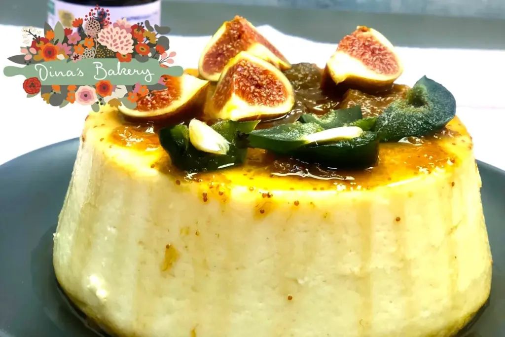 flan με φρεσκα συκα