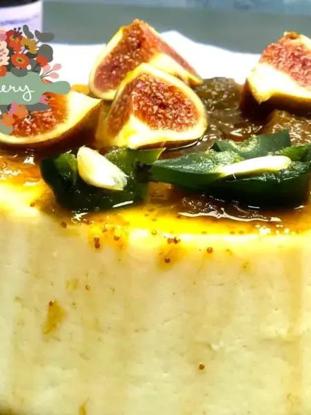 flan με φρεσκα συκα
