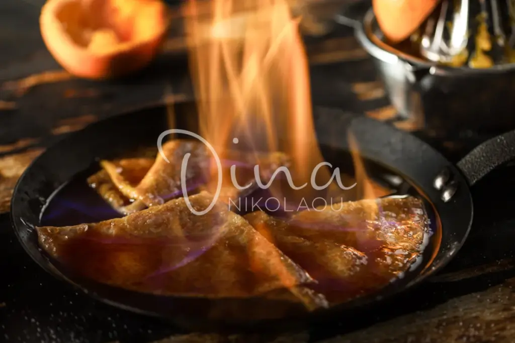 Crêpes Suzette... Η διάσημη γαλλίδα