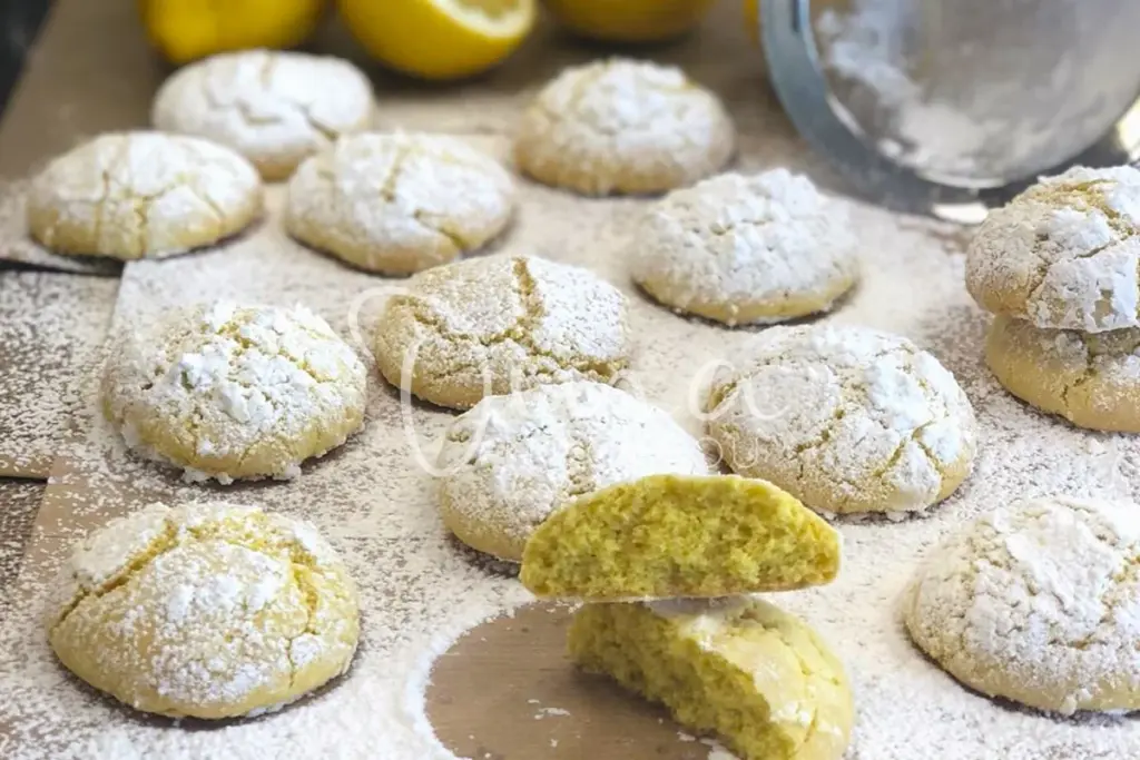 Μπισκότα cringle lemon