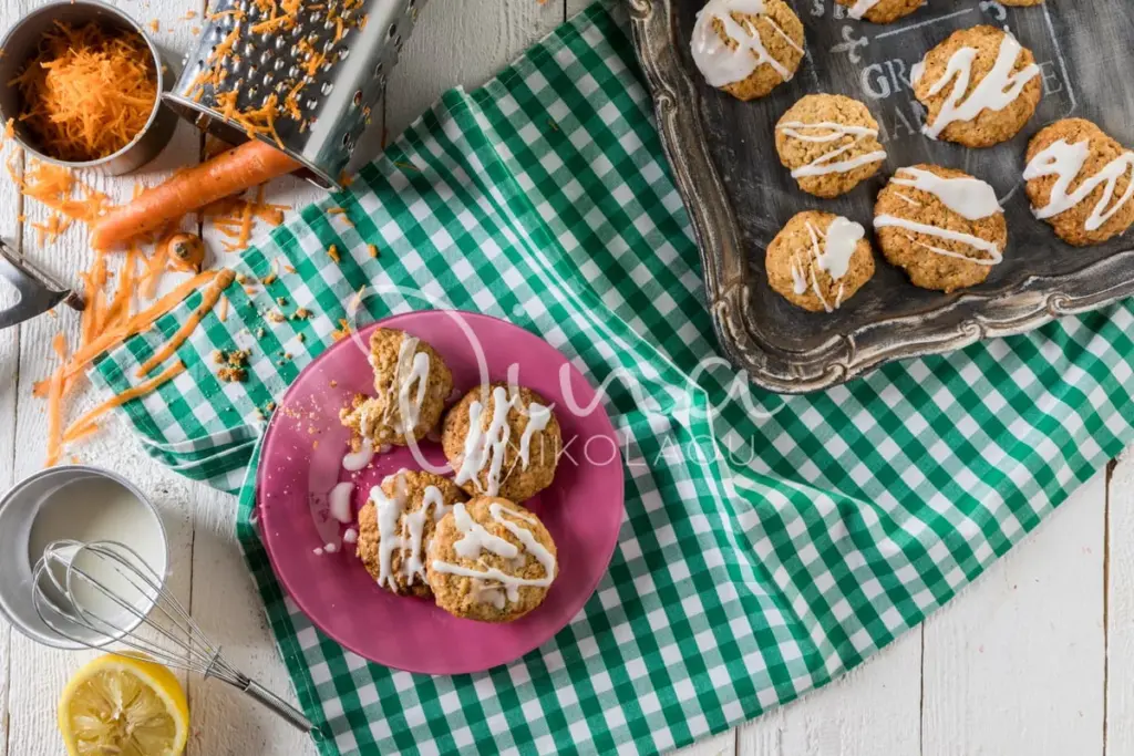 Cookies καρότου με μπαχαρικά
