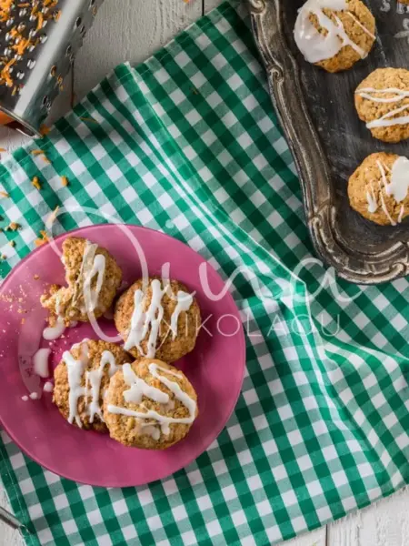 Cookies καρότου με μπαχαρικά