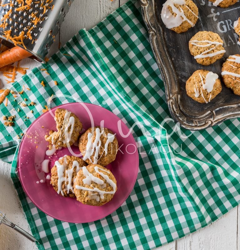Cookies καρότου με μπαχαρικά