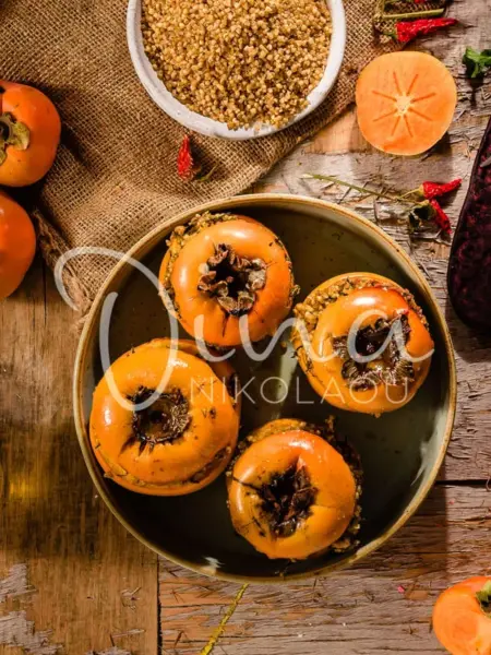 Λωτοί γεμιστοί με αρωματικό πλιγούρι