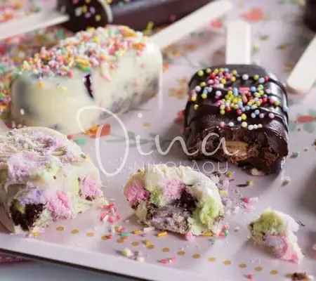 «Παγωτίνια» Cake Pops