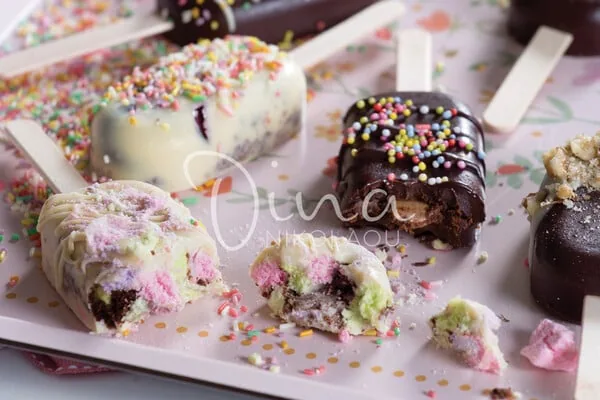 «Παγωτίνια» Cake Pops