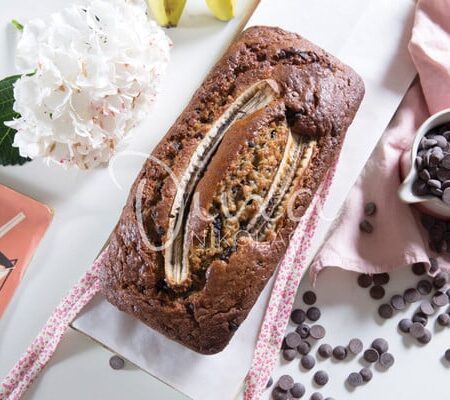Banana bread με σοκολάτα