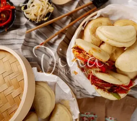 Bao Buns (Ψωμάκια στον ατμό)