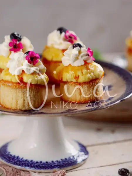 Cupcakes crème brûlée