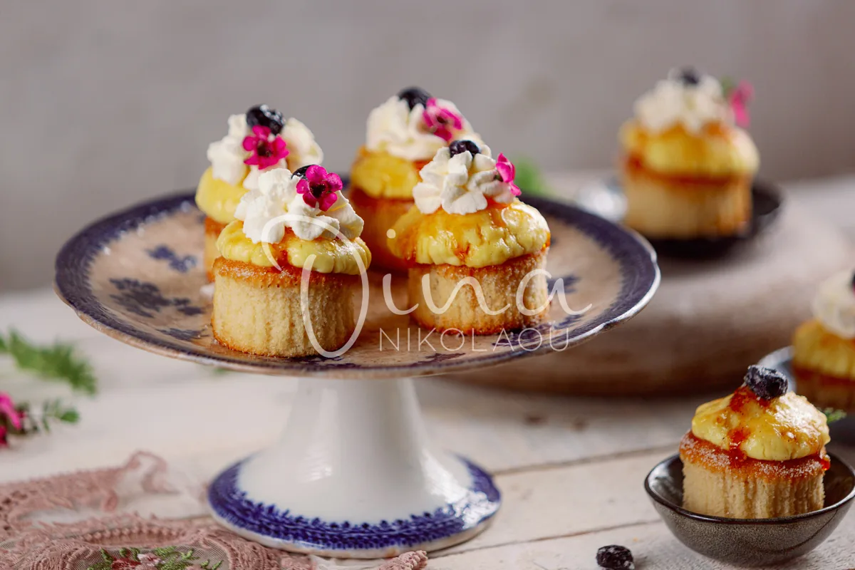 Cupcakes crème brûlée