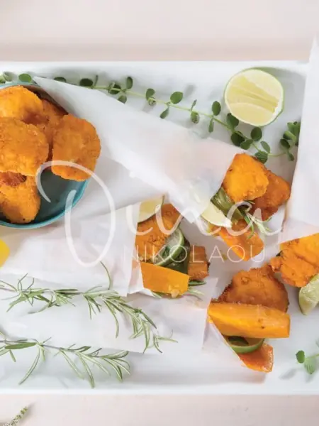 Κοτομπουκιές τραγανές / Chicken nuggets