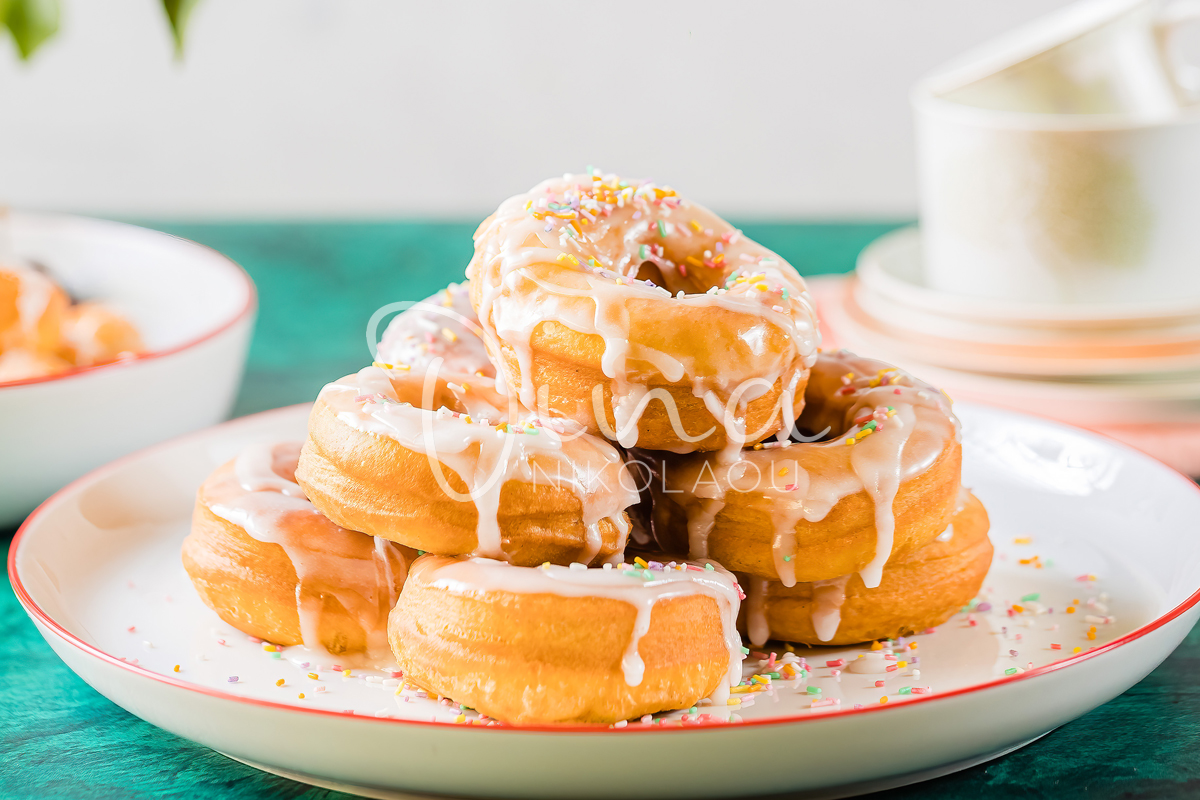 Donuts αμερικάνικα με κεφίρ