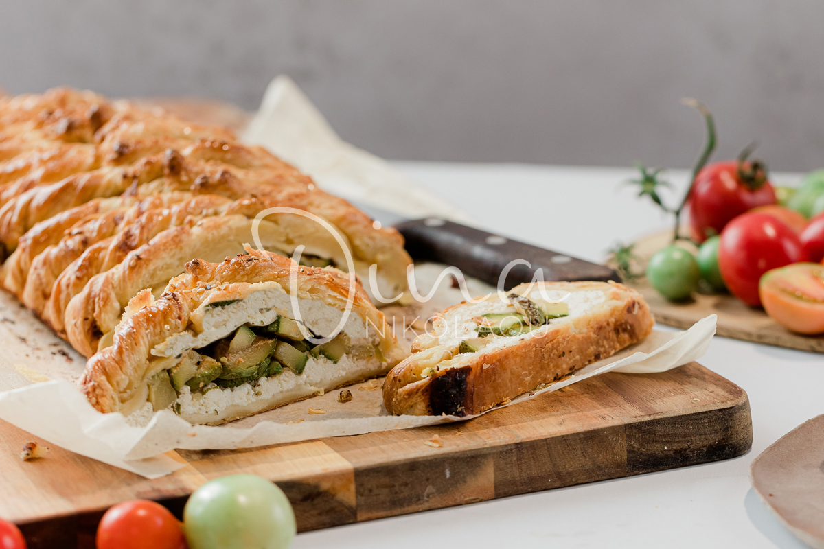 Στρούντελ με κολοκυθάκια
