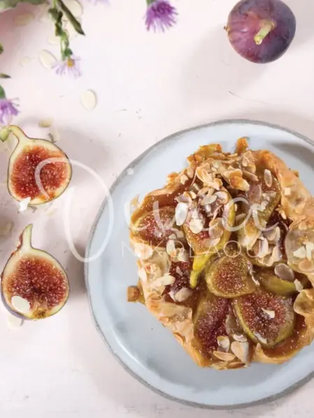 Galette με φρέσκα σύκα