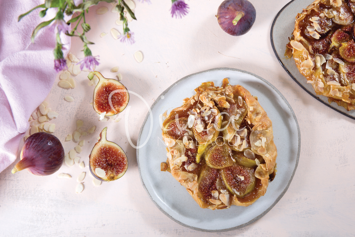 Galette με φρέσκα σύκα