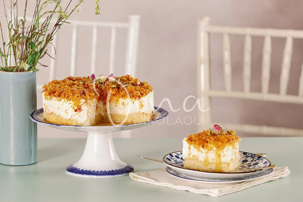 Cheesecake κιουνεφέ