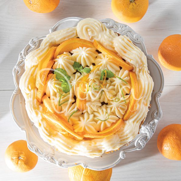 Gâteau à la tarte à l'orange