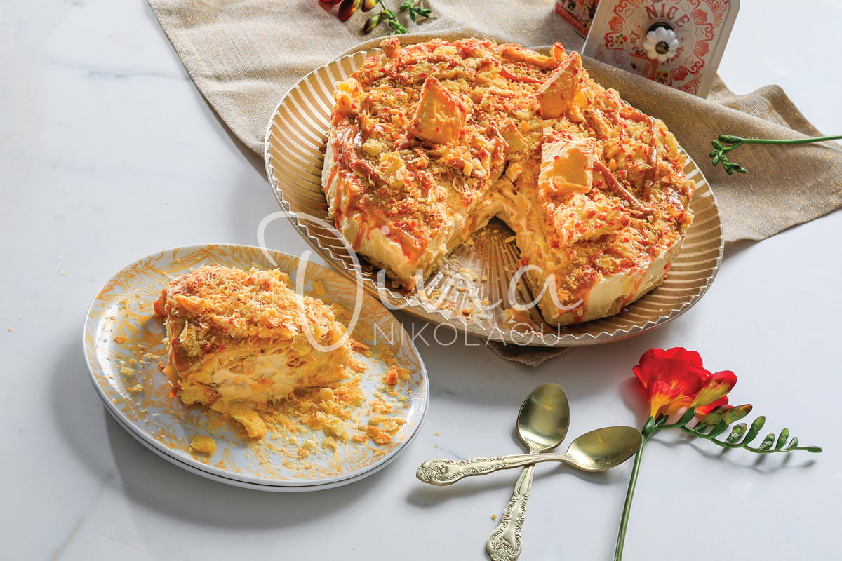 Τούρτα μιλφέιγ (millefeuille)