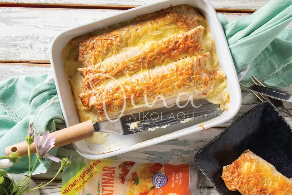 Burritos με πικάντικο κοτόπουλο