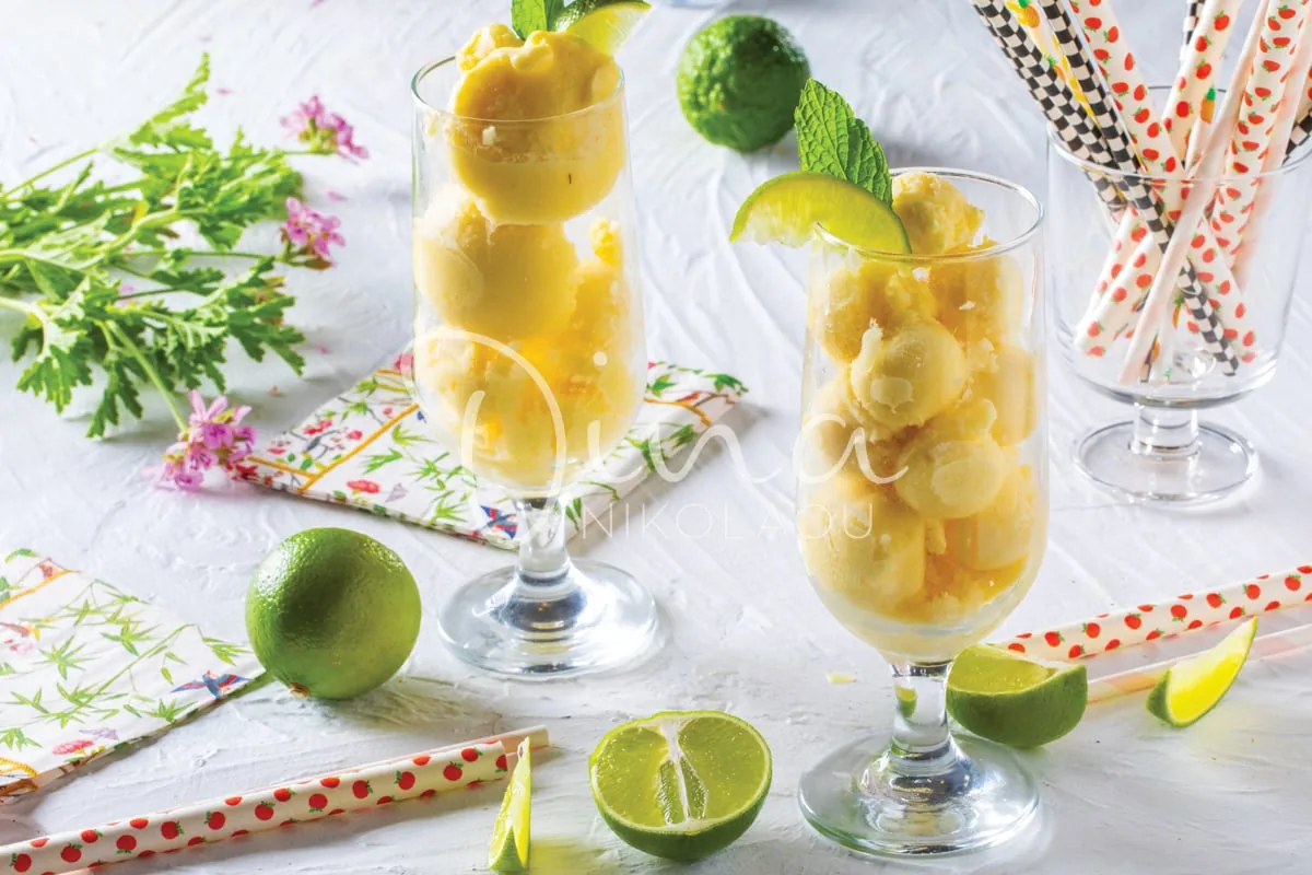 Σορμπέ Pina Colada