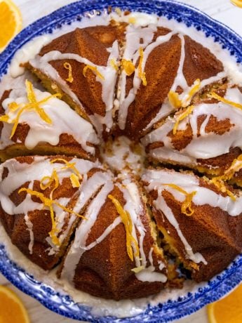 Κέικ bundt πορτοκάλι