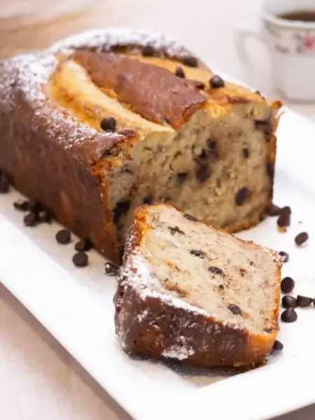 Bananabread με σοκολάτα