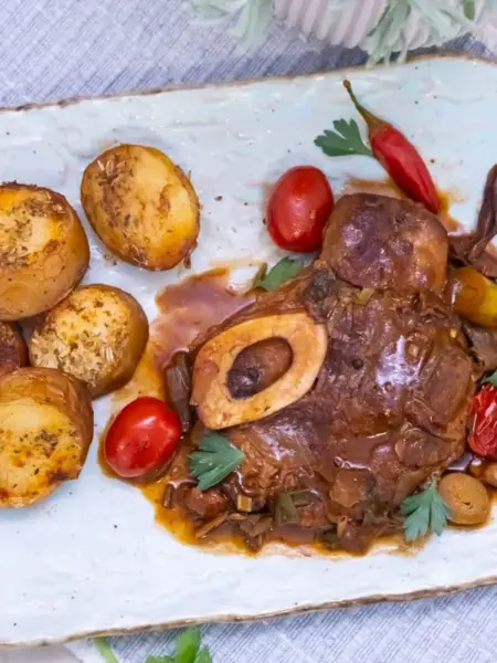 Ossobuco με πικάντικη σάλτσα