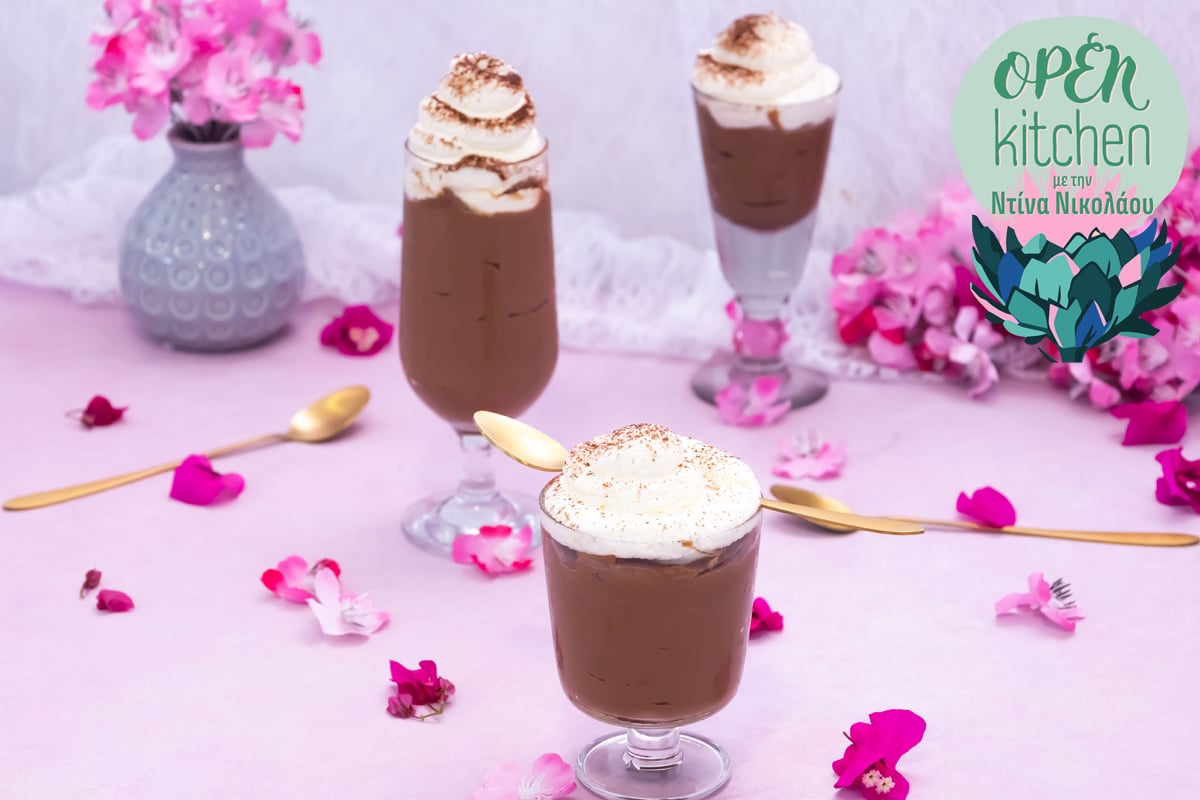 Chocolate liégeois