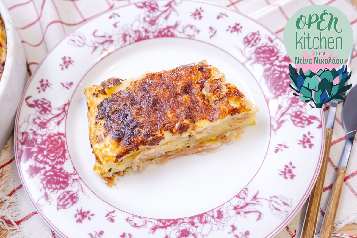 Πατάτες ντοφινουά (dauphinoise)