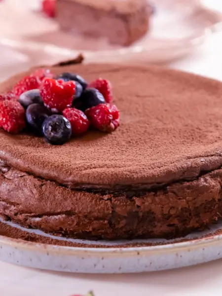 Σοκολατένιο Cheesecake φούρνου (Βάσκικο)