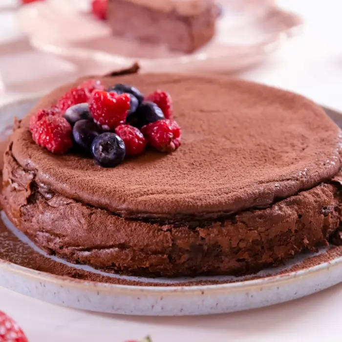 Σοκολατένιο Cheesecake φούρνου (Βάσκικο)