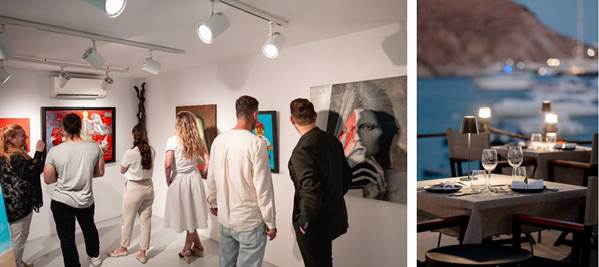 SUMMER ART & WINE EXPERIENCES 2025 Ενα καλοκαιρι γεματο Τέχνη & Γαστρονομιαολοκληρωθηκε στο Kivotos Mykonos