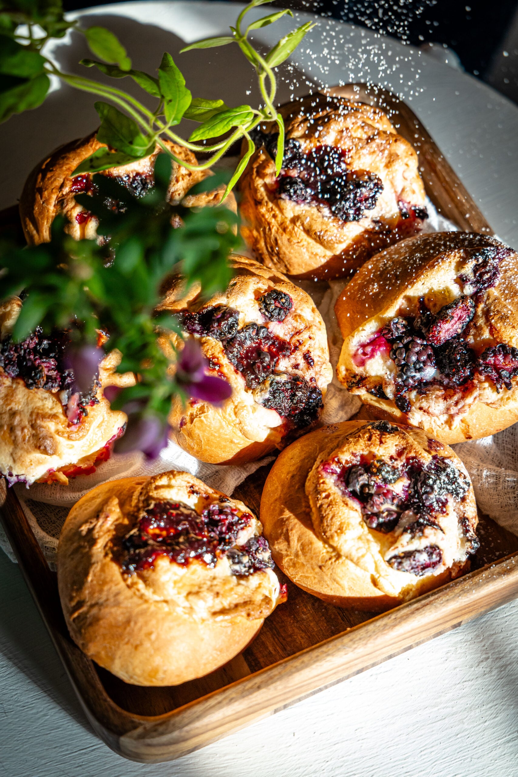 Brioche Cheesecake με κόκκινα φρούτα 