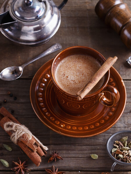 Chai tea με βούτυρο καρύδας