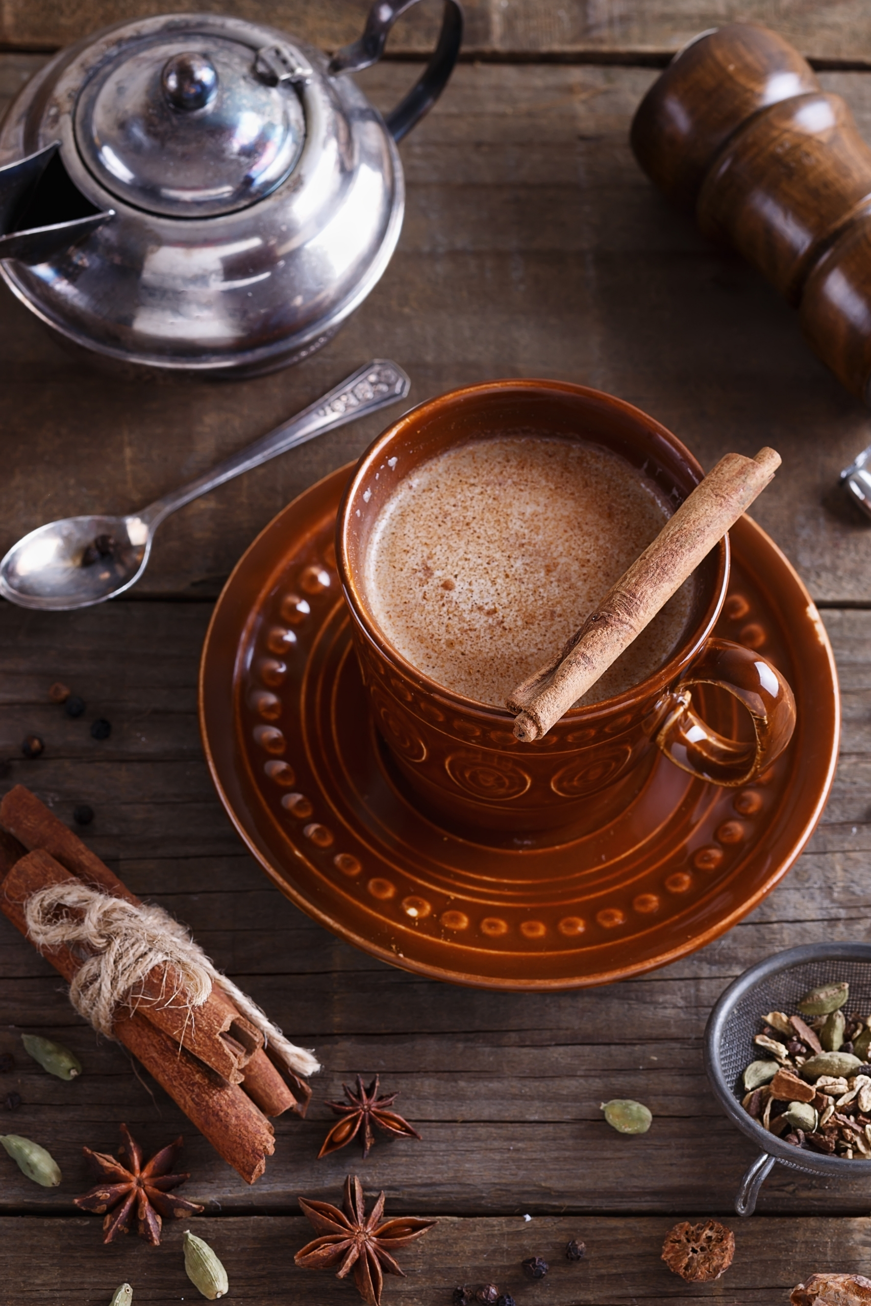 Chai tea με βούτυρο καρύδας
