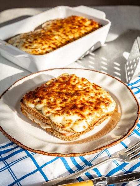 Croque Monsieur με μοτσαρέλα